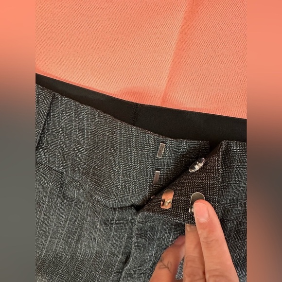 Women’s Nine West Gray Bootcut Dress Pants/Slacks, Size 16 - Picture 5 of 7